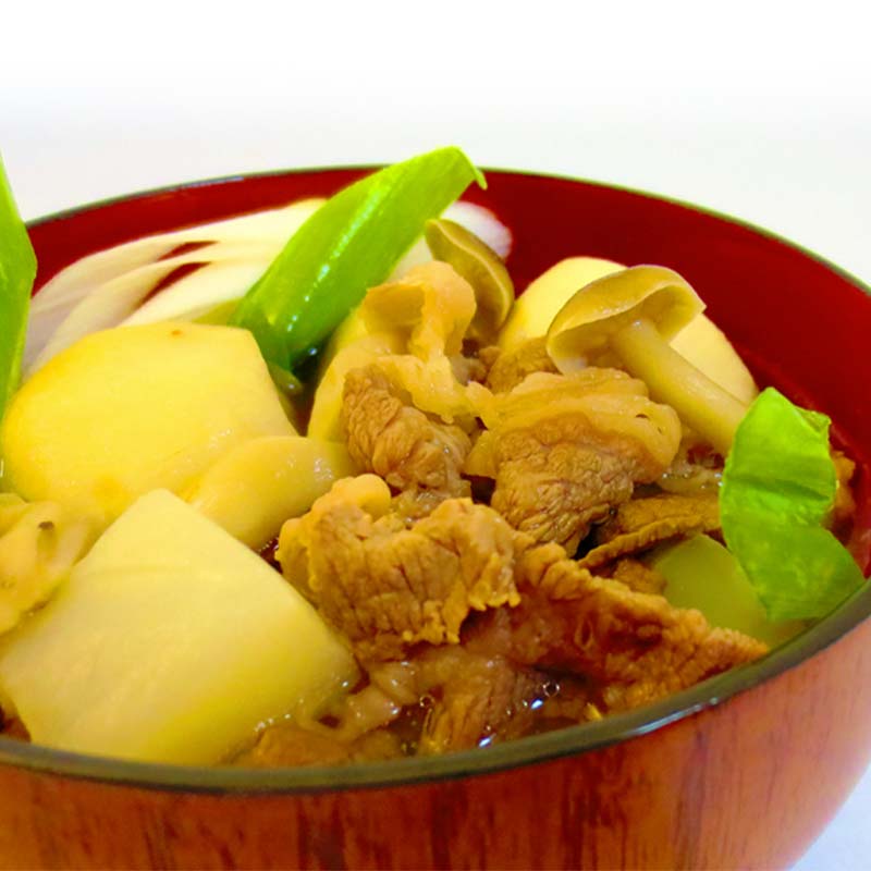 【ふるさと納税】 米沢牛 いも煮セット (3～5人前) 『(有)桝屋商店』 山形県 南陽市 [249] - 画像3