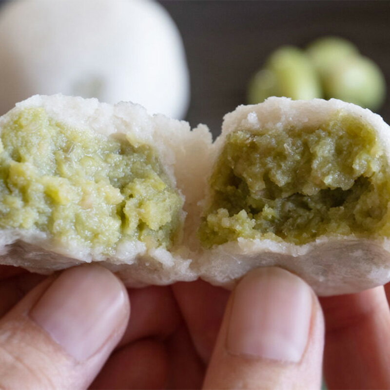 【ふるさと納税】 じんだん饅頭 15個入 『じんだん本舗大江』 スイーツ 菓子 ずんだ 山形県 南陽市 [1728] - 画像3