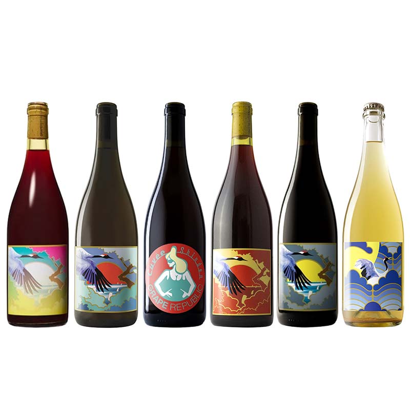 【ふるさと納税】 グレリパ スペシャル 6本セット part.2 750ml × 6本 『(株)グレープリパブリック』 微発砲ワイン 白ワイン オレンジワイン 赤ワイン 山形県 南陽市 [2421] サムネイル2