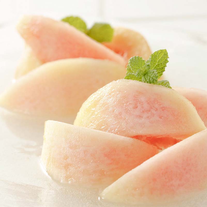 【ふるさと納税】 【令和8年産先行予約】 白桃「あかつき・まどか・川中島・おどろき」 約2kg (6玉以上 秀) 《令和8年8月上旬～発送》 『南陽中央青果市場』 桃 もも 果物 フルーツ デザート 山形県 南陽市 [2584] サムネイル2