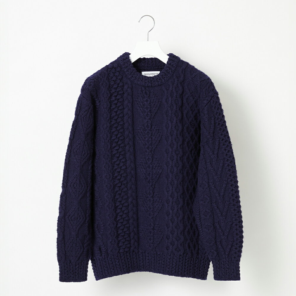 ≪順次発送≫【THISISASWEATER.】A2 : A SWEATER IS LOVE. -NAVY ネイビー セーター 服 洋服 ユニセックス メンズ レディース ブランド 山形県 山辺町 送料無料 yt-slxxn-sn ※沖縄・離島への配送不可