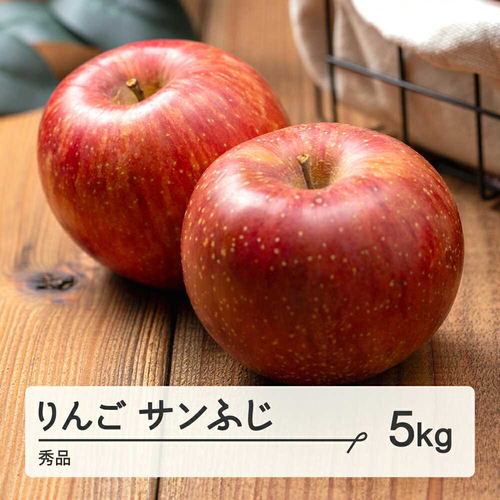 《先行予約》2025年 山形県産 サンふじ りんご 5kg（12〜20個） 秀 2025年11月下旬頃から順次発送 送料無料 F21A-347