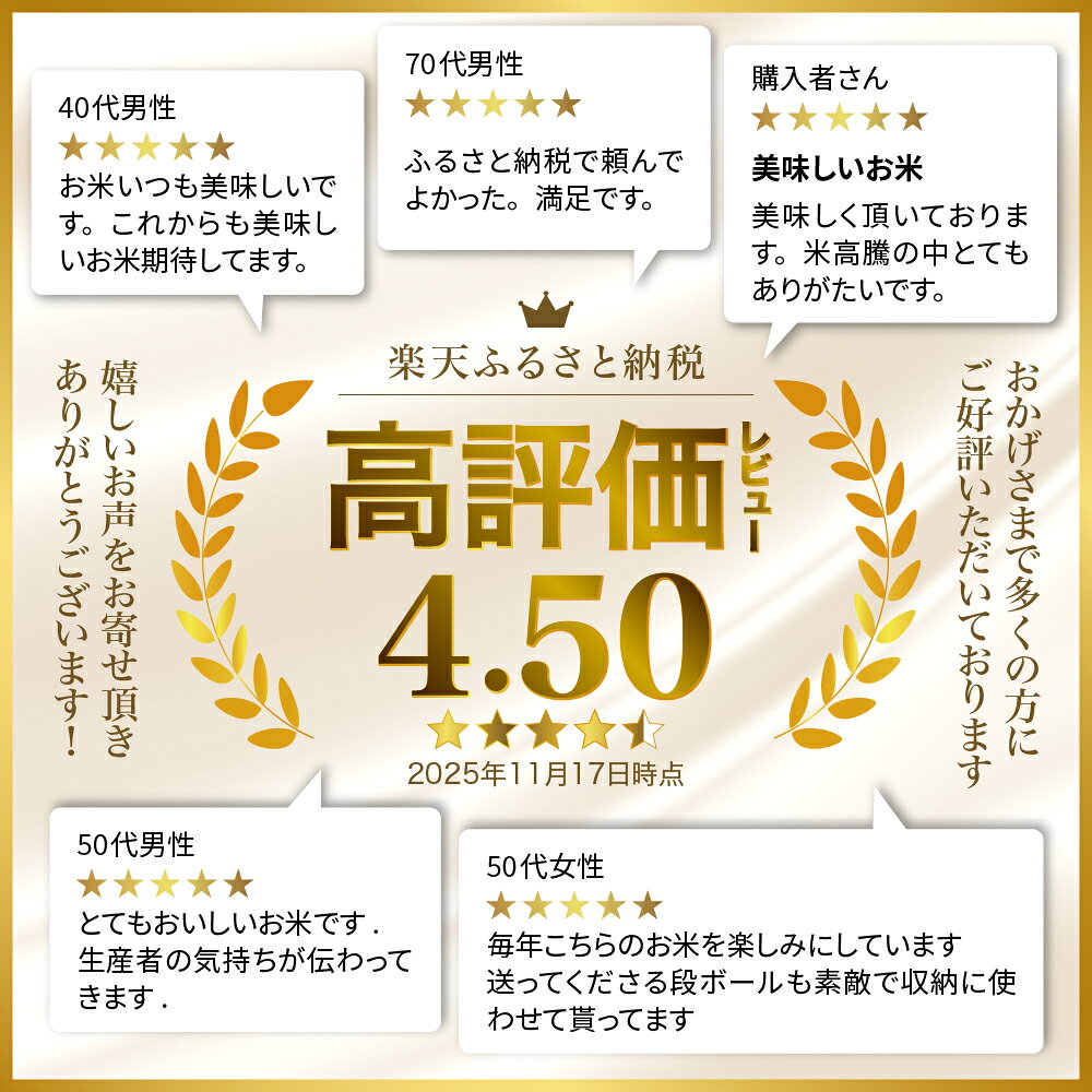 【ふるさと納税】＼総合&米ランキング 1位獲得／★高評価4.5★ 米 はえぬき ( 選べる 5kg / 10kg / 20kg ) | 山形県産 令和7年産 新米 2025年 山形 お米 白米 精米 ブランド米 国産米 5キロ 10キロ 20キロ お取り寄せ 配送時期が選べる 山形県 河北町 - 画像3