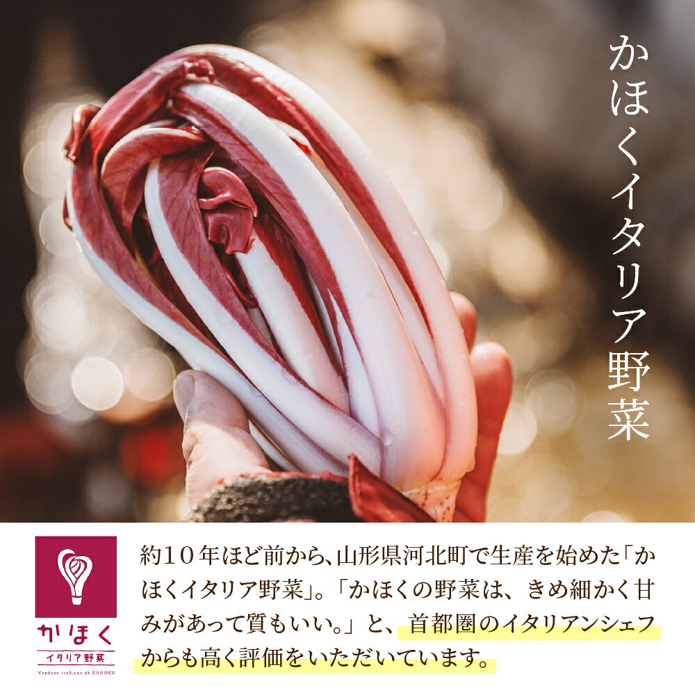 【ふるさと納税】かほくイタリア野菜 旬のおまかせBOX 選べる（約5～8種類 / 約8～10種類 ） 野菜の説明&おしゃれな料理が簡単に作れちゃうレシピ付き♪ 山形県 河北町 野菜 イタリア野菜 イタリアン ベジタブル 詰め合わせ レシピ付き サラダ 健康 送料無料 - 画像3