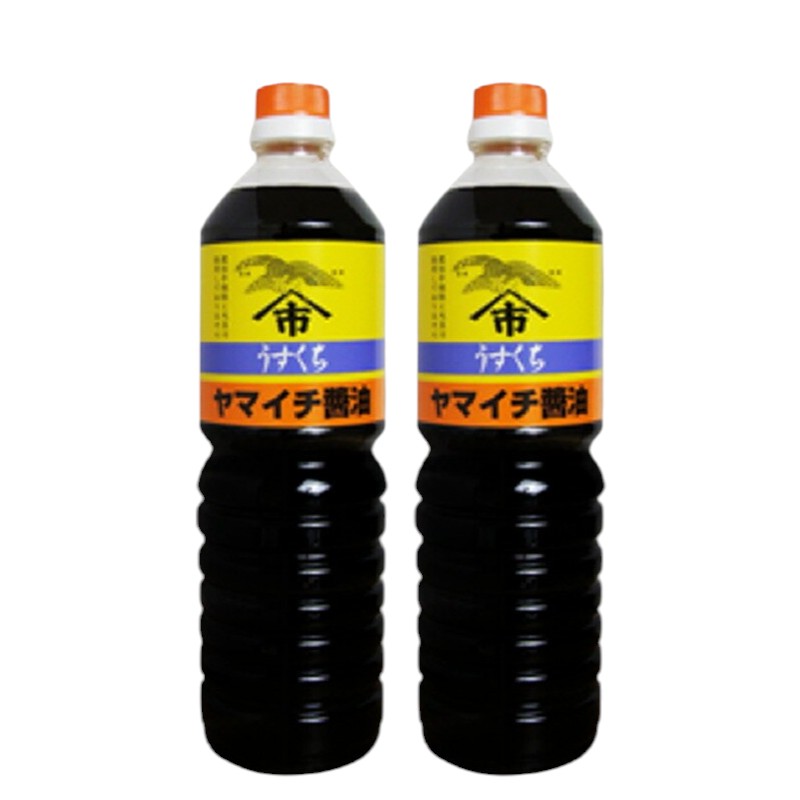 醤油 ヤマイチ醤油 うすくち醤油 1L 2本 [tk06ayt180119 山形県 高畠町 小田部商店] 調味料 しょうゆ しょう油 薄口