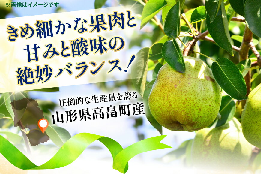 【ふるさと納税】 【期間限定発送】 ラ・フランス 山形県 3L〜4L 3玉 約1kg [三鷹洋梨園 山形県 高畠町 tk06ays910004] 果物 くだもの フルーツ 洋なし 洋梨 ラフランス サムネイル2