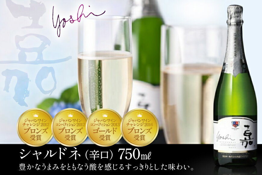 【ふるさと納税】 スパークリング 嘉 スパークリングワイン 白 ロゼ 各750ml 計2本 [tk06ayt180033 山形県 高畠町 小田部商店] 辛口 サムネイル2