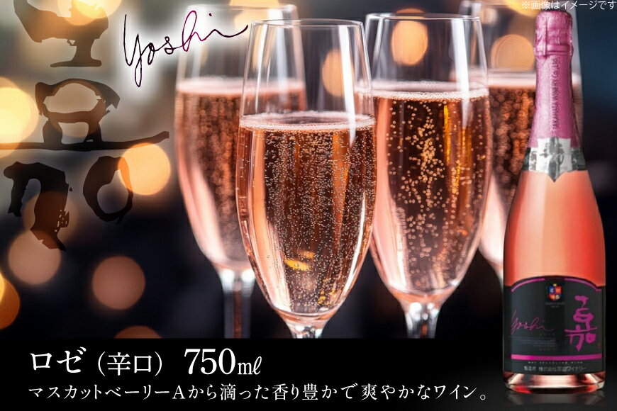 【ふるさと納税】 スパークリング 嘉 スパークリングワイン 白 ロゼ 各750ml 計2本 [tk06ayt180033 山形県 高畠町 小田部商店] 辛口 サムネイル3