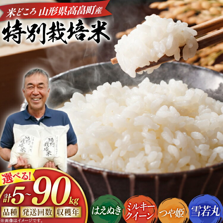 米 令和7年産 令和8年産 選べる定期便・収穫年・品種・内容量 5kg 10kg 3回 6回 9回 はえぬき つや姫 ミルキークイーン 雪若丸 定期 お米 こめ 白米 精米 ごはん 5キロ 10キロ [渡部ファーム 山形県 高畠町 tk06ays810045]