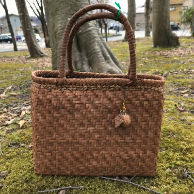 【ふるさと納税】山形県小国町　くるみつる細工かごバッグ(おまかせA)【1222932】 サムネイル2