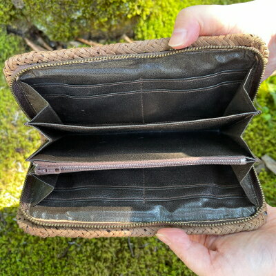 【ふるさと納税】山形県小国町　ぶどうつる細工財布(デザインおまかせ)【1255451】 サムネイル3