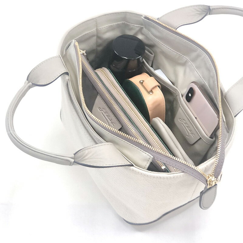 【ふるさと納税】＼レビューキャンペーン実施中／ アンデルセンバッグ ダウリボー・トートS【トープ／ブラック】4503 DAGLIGBRUG サムネイル2