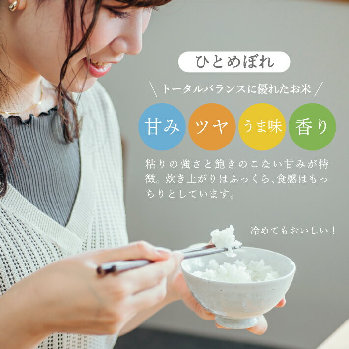 【ふるさと納税】ひとめぼれ 5kg 令和7年産 山形県遊佐町産 ご希望の時期頃お届け 東北 山形県 遊佐町 庄内地方 米 お米 精米 白米 ブランド米 庄内米 ご飯 ごはん お試し - 画像2
