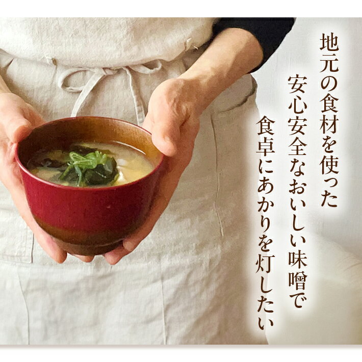 【ふるさと納税】米味噌 あかり味噌 選べる袋数 1袋あたり100g 10～20袋 計1～2kg 冷蔵便 ※離島発送不可 熟成 木樽仕込み 寒仕込み みそ クラフト味噌 小分け お試し 少量 東北 山形県 遊佐町 庄内 サムネイル2