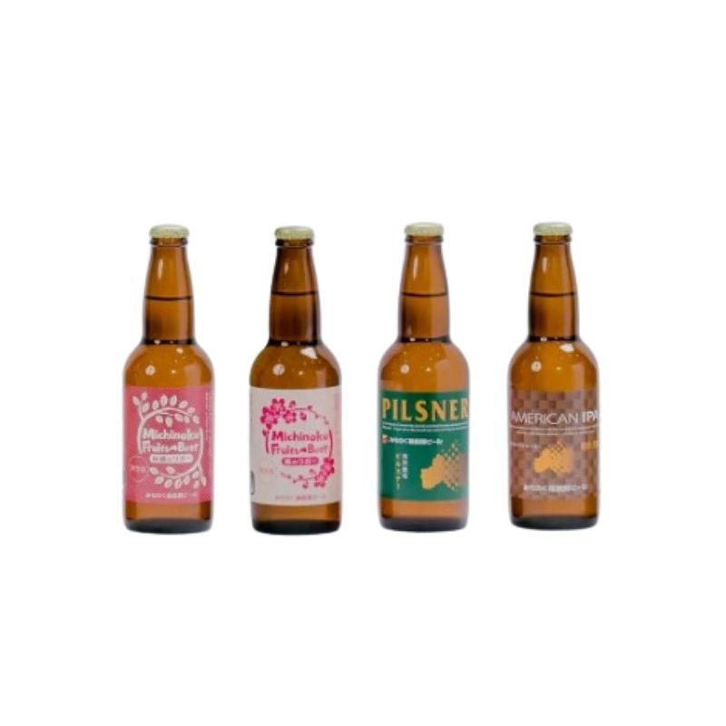【ふるさと納税】No.0089 みちのく福島路ビール 飲み比べ4本セット サムネイル2