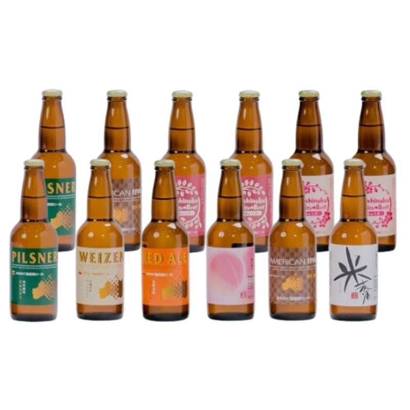 No.0092 みちのく福島路ビール 飲み比べ12本セット
