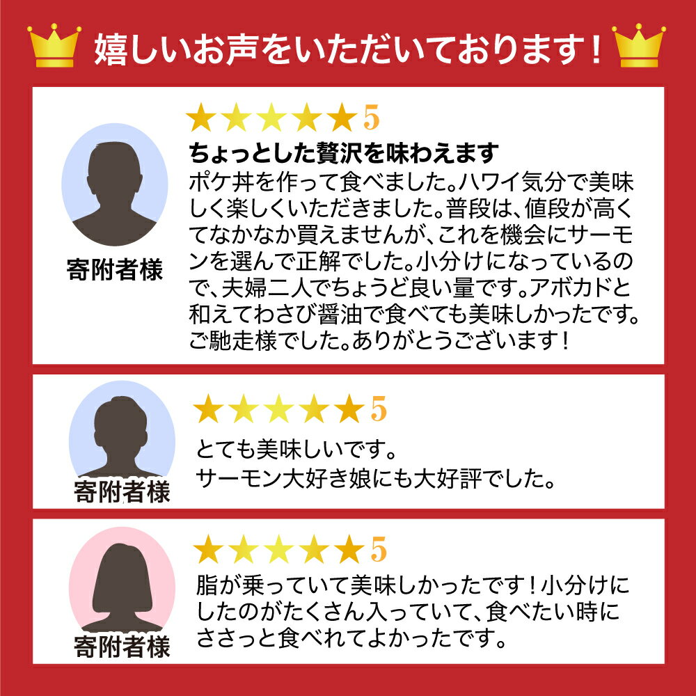 【ふるさと納税】高評価★4.9 サーモン 刺身 小分け 選べる容量 200g〜 1kg 選べる配送月 切り身 アイスバーグサーモン アトランティックサーモン フィレ 個包装 真空 冷凍 さけ サケ 生食サーモン 鮭 海鮮 手巻き寿司 ノルウェー産 カルパッチョ 送料無料 年内発送 年内配送 サムネイル2