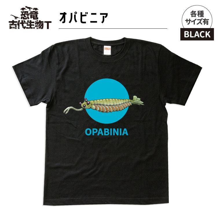 恐竜・古代生物Tシャツ　オパビニア 012