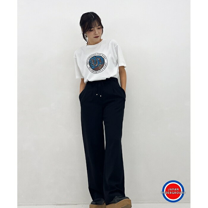 【ふるさと納税】 南相馬市 マンホールTシャツ 白 Lサイズ｜ご当地 マンホール Tシャツ トップス カットソー 半袖 スウェット プルオーバー おしゃれ シンプル かわいい かっこいい メンズ レディース ユニセックス 福島 南相馬 サムネイル3