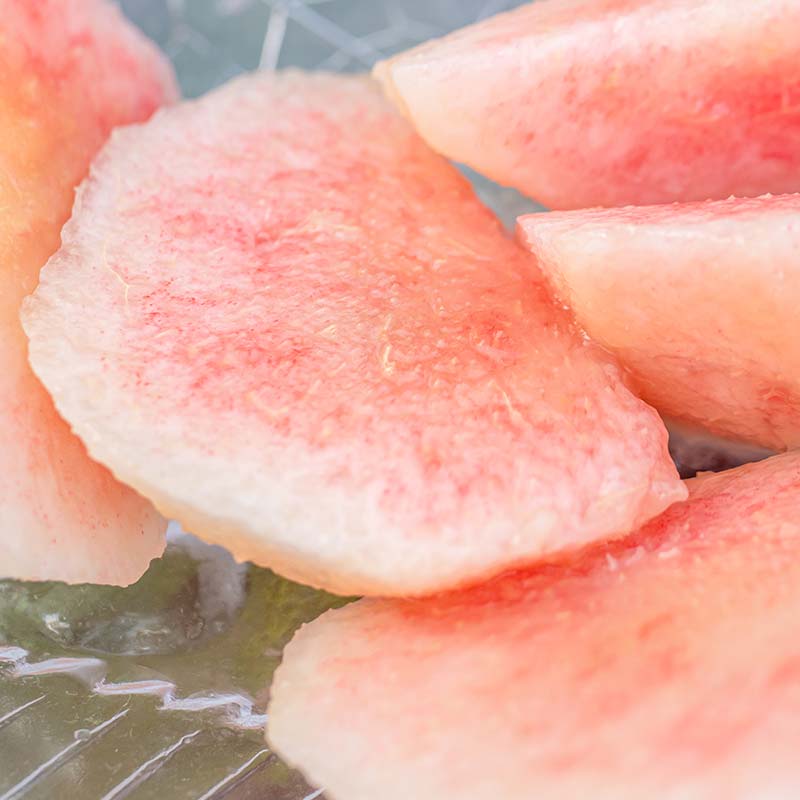 【ふるさと納税】【2026年出荷分先行予約】福島県産 だて白桃 約3kg (6～10玉) 岡崎ファーム 贈り物 贈答 ギフト 伊達の桃 桃 フルーツ 果物 もも モモ momo F21C-007 サムネイル2