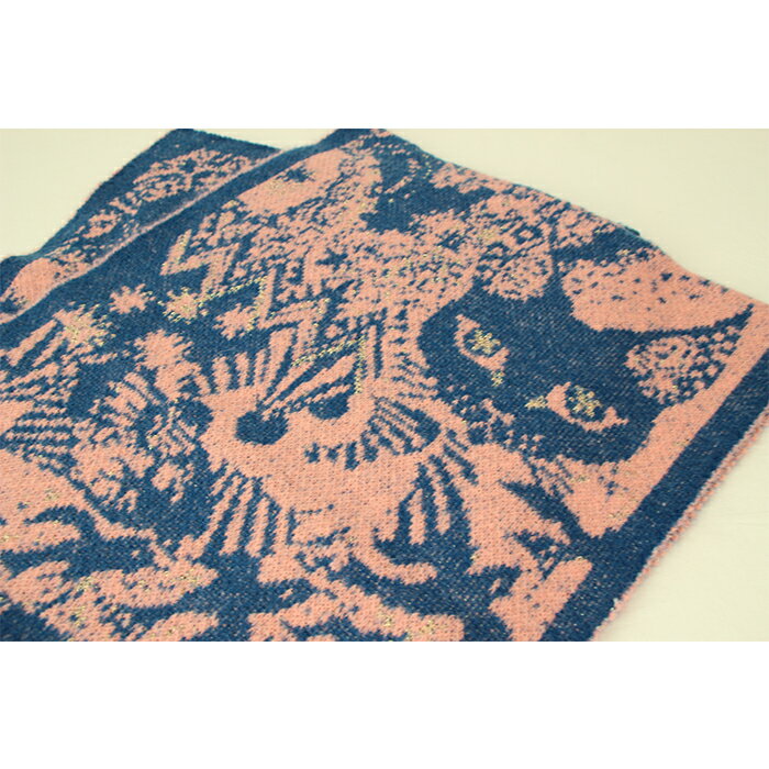 【ふるさと納税】ニットマフラージャガード編み（ズンダピンク） F20C-472 サムネイル2