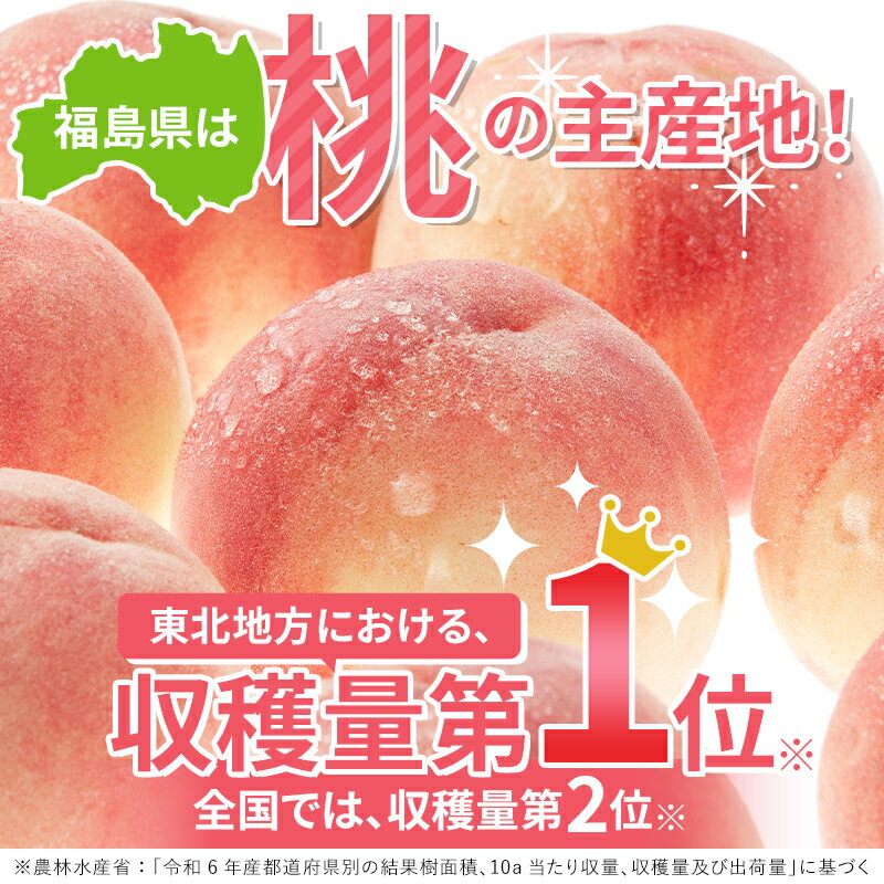 【ふるさと納税】＼数量が選べる／【2026年出荷分先行予約】福島県産 川中島白桃 約3kg 約5kg ふくしま未来農業協同組合 特秀 透過式光センサー選別 白桃 大玉 伊達の桃 桃 フルーツ 果物 もも モモ momo F20C-126var サムネイル3