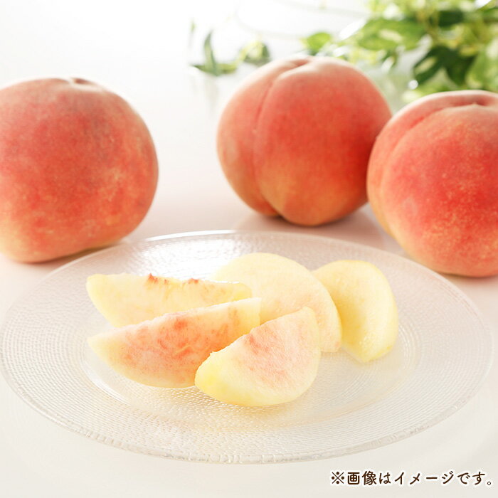 【ふるさと納税】No.187 もも【さくら白桃・2026年産先行受付】特秀3kg（8～11玉）桑折町振興公社　桃 ／ モモ 果物 くだもの フルーツ 甘味 果汁 ジューシー 桑折 こおり こおりまち 送料無料 福島県 特産品 サムネイル2