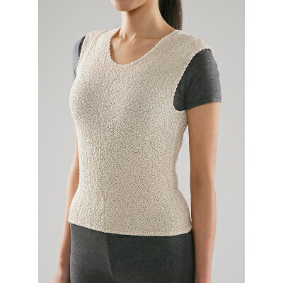 福島県川俣町産　ミラクルロール　インナー袖無Lサイズ【1237578】