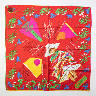 【ふるさと納税】コスキンスカーフ　Cosquin　en　Japonのマスコットキャラクター入りスカーフ【1277418】 サムネイル2