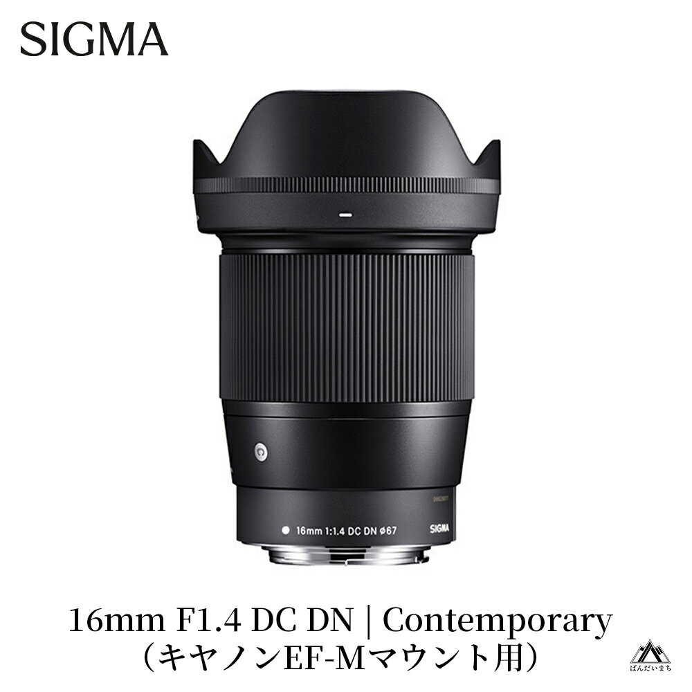 【ふるさと納税】SIGMA 16mm F1.4 DC DN | Contemporary【Lマウント／ソニーEマウント／富士フイルムXマウント／マイクロフォーサーズ／ニコンZマウント／キヤノン EF-M／マウントキヤノンRFマウント】 サムネイル3