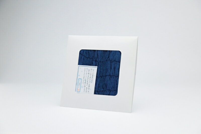 【ふるさと納税】《数量限定おまけ付き》藍染めストール（絹）乾燥葉染め ならは藍染め会【ストール 藍染め 乾燥葉染め 絹 シルク ギフト 贈り物 プレゼント 藍 手作り 手染め ハンドメイド 鮮やか 福島 楢葉 ファッション 母の日 父の日 敬老の日 プレゼント 】 サムネイル3