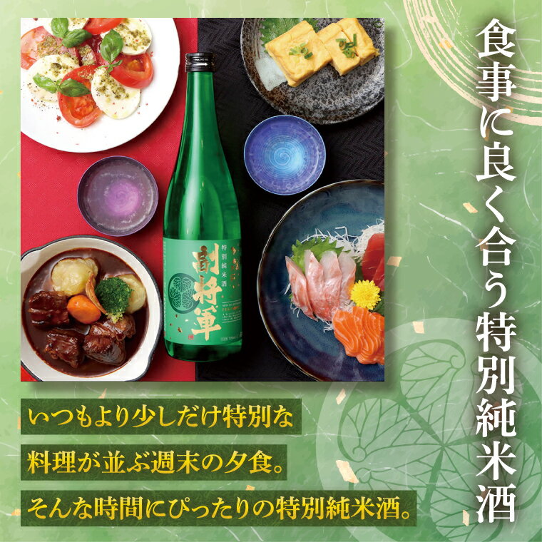 【ふるさと納税】『副将軍』特別純米酒 720ml×6本セット【日本酒 お酒 酒 水戸市 茨城県】（DW-136） サムネイル3