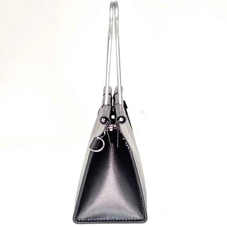 【ふるさと納税】クリップバッグ Small【バッグ ダブルクリップ クリップ 本革 数量限定 手作り 革製品 小物 水戸市 茨城県】（AF-8） サムネイル2