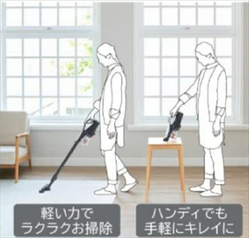 【ふるさと納税】【コードレススティック】掃除機PV-BL1C4(W)〈出荷時期：令和8年2月～3月中に順次発送〉【 HITACHI 日立 家電 茨城県 日立市 】 - 画像2