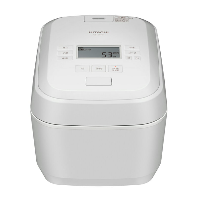 【ふるさと納税】【圧力&スチームIHタイプ　ふっくら御膳】炊飯器（5.5合）RZ-V100JM(W)【 HITACHI 日立 家電 茨城県 日立市 】 サムネイル2