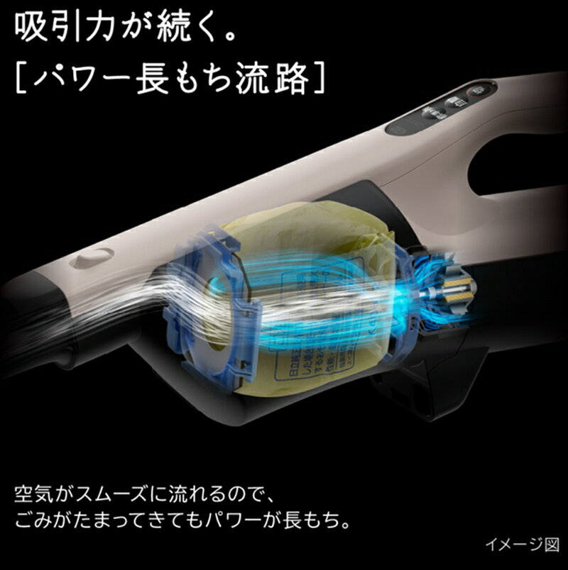 【ふるさと納税】【かるパックスティック】コードレス掃除機PKV-BK3P(C)【 HITACHI 日立 家電 茨城県 日立市 】 サムネイル3