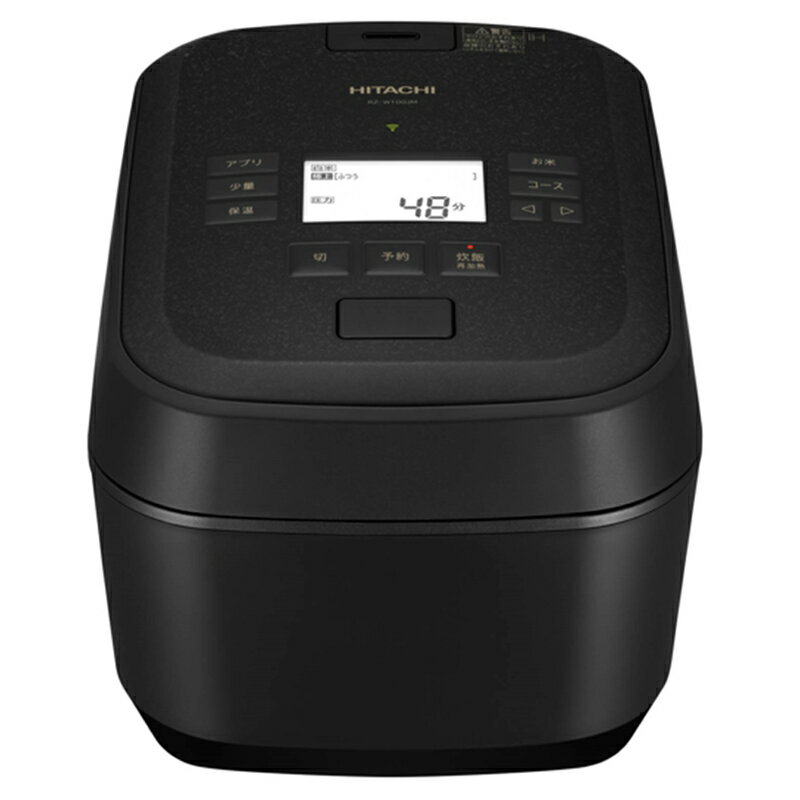 【圧力&スチームIHタイプ　ふっくら御膳】（5.5合）RZ-W100JM(K)【 HITACHI 日立 家電 茨城県 日立市 】