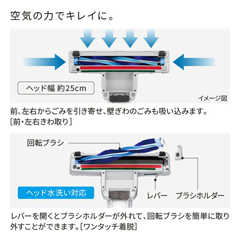 【ふるさと納税】【紙パック式】掃除機CV-KV70P (H)【コード式 紙パック 掃除機 HITACHI 日立 家電 茨城県 日立市 】 - 画像3