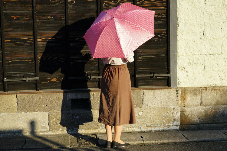 【ふるさと納税】雪華模様の折り畳み傘（サイズ55cm）カラー：ピンク | おしゃれ 傘 かさ 折りたたみ傘 55センチ 雨具 メンズ レディース 兼用 雪の結晶 ピンク おしゃれ かわいい 雨 梅雨 贈答 贈り物 プレゼント 父の日 母の日 ギフト お中元 お歳暮 お祝 ご褒美 _BL04 サムネイル2
