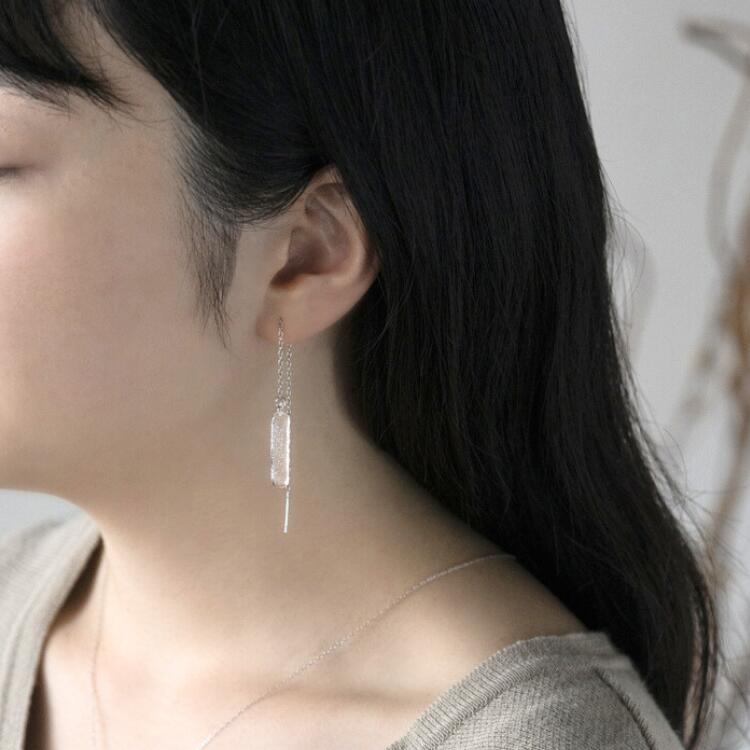 【ふるさと納税】HARIO ピアス「シャーベット」シリーズ［HAA-SB-002P］｜耐熱 ガラス アクセサリー ハリオ ランプワークファクトリー 職人 繊細 フォーマル カジュアル きれいめ 贈答 ギフト お祝 ご褒美 記念品 ハンドメイド プレゼント _BE25 サムネイル3