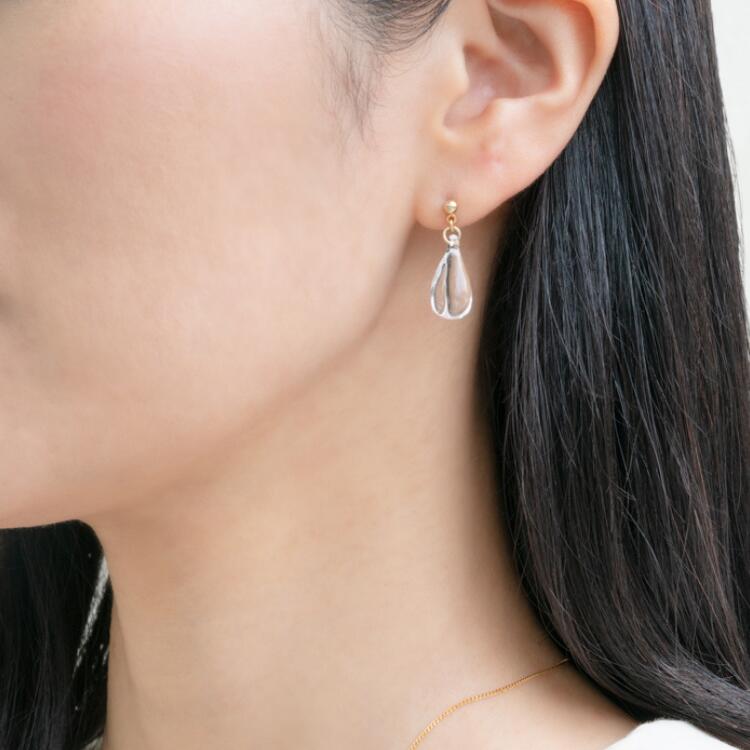 【ふるさと納税】HARIO ピアス「ホーリィ」シリーズ［HAA-HL-P］｜耐熱 ガラス アクセサリー ハリオ ランプワークファクトリー フォーマル カジュアル おしゃれ 20代 30代 40代 お祝 ご褒美 記念品 ハンドメイド 手作り 贈答 プレゼント お祝 _EB06 サムネイル3