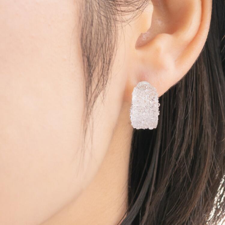 【ふるさと納税】HARIO ピアス「トゥインクル」シリーズ［HAA-TW-P］｜耐熱 ガラス アクセサリー ハリオ ランプワークファクトリー フォーマル カジュアル おしゃれ 20代 30代 40代 お祝 贈答 記念品 ご褒美 ハンドメイド 手作り プレゼント _EB10 サムネイル2