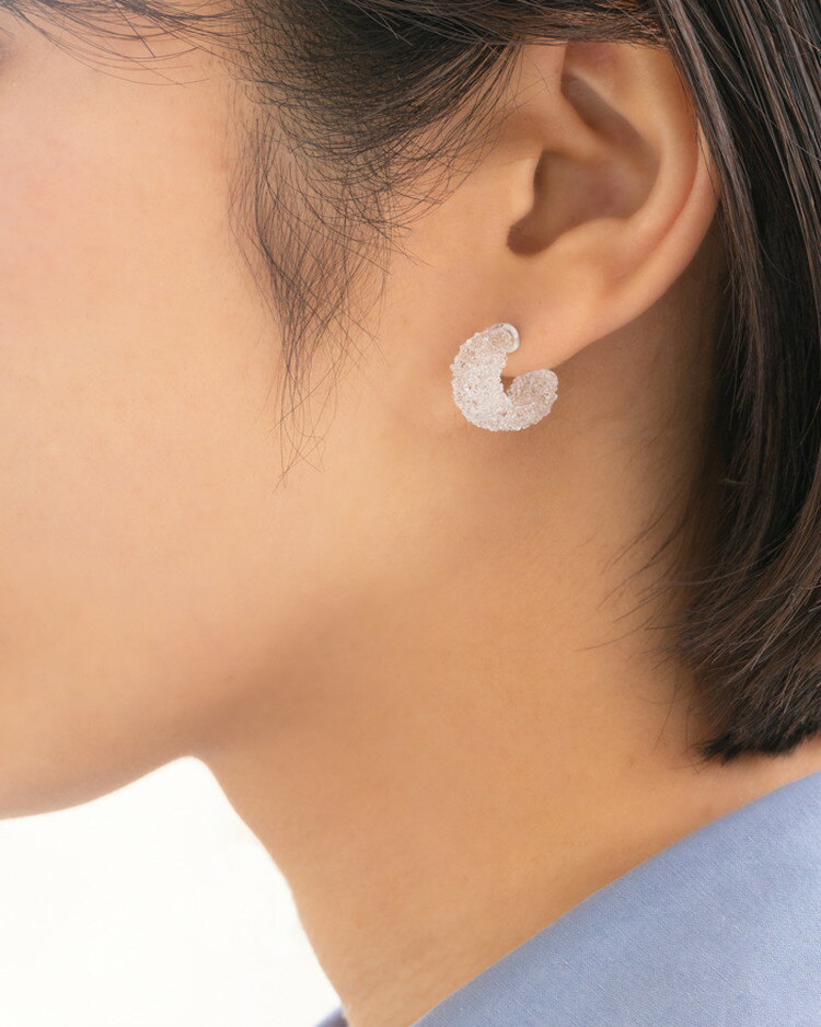 【ふるさと納税】HARIO ピアス「トゥインクル」シリーズ［HAA-TW-P］｜耐熱 ガラス アクセサリー ハリオ ランプワークファクトリー フォーマル カジュアル おしゃれ 20代 30代 40代 お祝 贈答 記念品 ご褒美 ハンドメイド 手作り プレゼント _EB10 サムネイル3