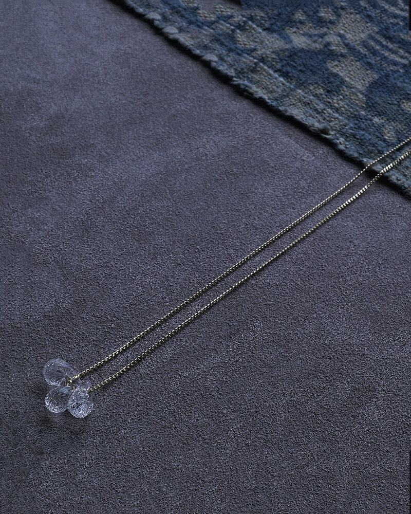 【ふるさと納税】HARIO ネックレス フローズンウォーター［HAW-FW-001N］｜耐熱 ガラス アクセサリー ハリオ ランプワークファクトリー 職人 繊細 フォーマル カジュアル きれいめ おしゃれ 20代 30代 40代 ギフト 贈答 プレゼント 記念日 _FI97 サムネイル3