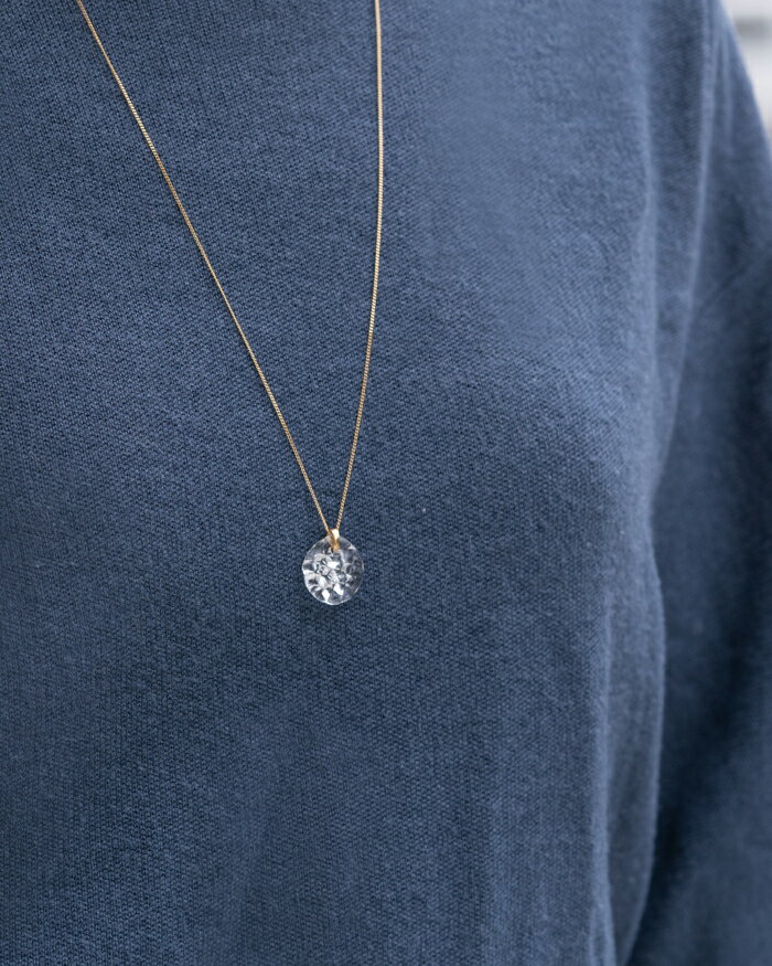 【ふるさと納税】HARIO ネックレス ルーチェ［HAA-RCE-N］ ※離島への配送不可｜耐熱 ガラス アクセサリー ハリオ ランプワークファクトリー 職人 繊細 フォーマル カジュアル きれいめ おしゃれ 20代 30代 40代 ギフト 贈答 プレゼント 景品 _FM10 サムネイル2