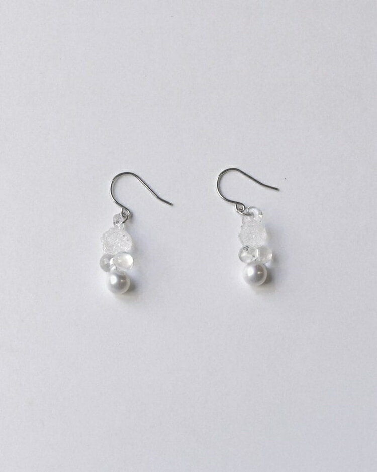 【ふるさと納税】HARIO ピアス グレアFP HAFP-GL-P｜耐熱 ガラス アクセサリー ハリオ 職人 繊細 フォーマル カジュアル きれいめ おしゃれ 20代 30代 40代 贈答 プレゼント ギフト 贈り物 お祝 ご褒美 記念品 _FU03 ※離島への配送不可 サムネイル2