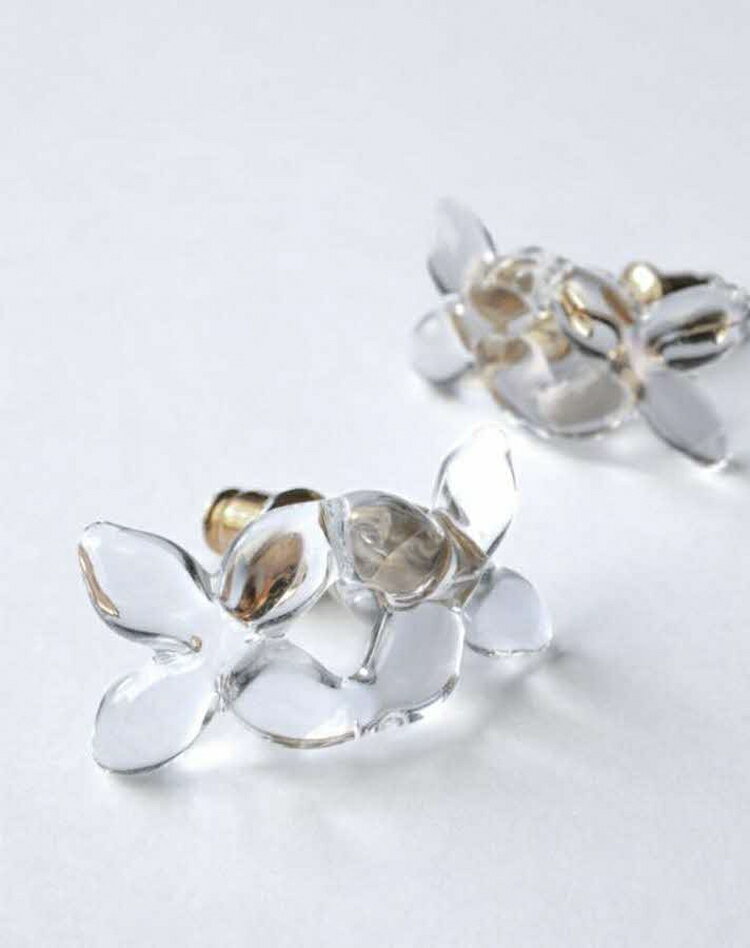 【ふるさと納税】HARIO ピアス ラフィネ HAP-RFB-P｜耐熱 ガラス アクセサリー ハリオ 職人 繊細 フォーマル カジュアル きれいめ おしゃれ 20代 30代 40代 贈答 プレゼント ギフト 贈り物 お祝 ご褒美 記念品 _FU17 ※離島への配送不可 サムネイル2