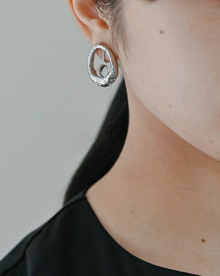 【ふるさと納税】HARIO イヤリング エン HANS-EN-E-NF｜耐熱 ガラス アクセサリー ハリオ 職人 繊細 フォーマル カジュアル きれいめ おしゃれ 20代 30代 40代 贈答 プレゼント ギフト 贈り物 お祝 ご褒美 記念品 _FU29 ※離島への配送不可 サムネイル3