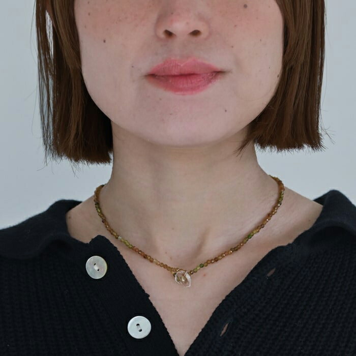 【ふるさと納税】HARIO tane ネックレス 木枯 トルマリン [HATN-KT-N]｜耐熱 ガラス アクセサリー HARIO ハリオ 職人 繊細 フォーマル カジュアル きれいめ おしゃれ かわいい 20代 30代 40代 贈答 プレゼント ギフト 贈り物 お祝 ご褒美 記念品 _FU67　※離島への配送不可 サムネイル2