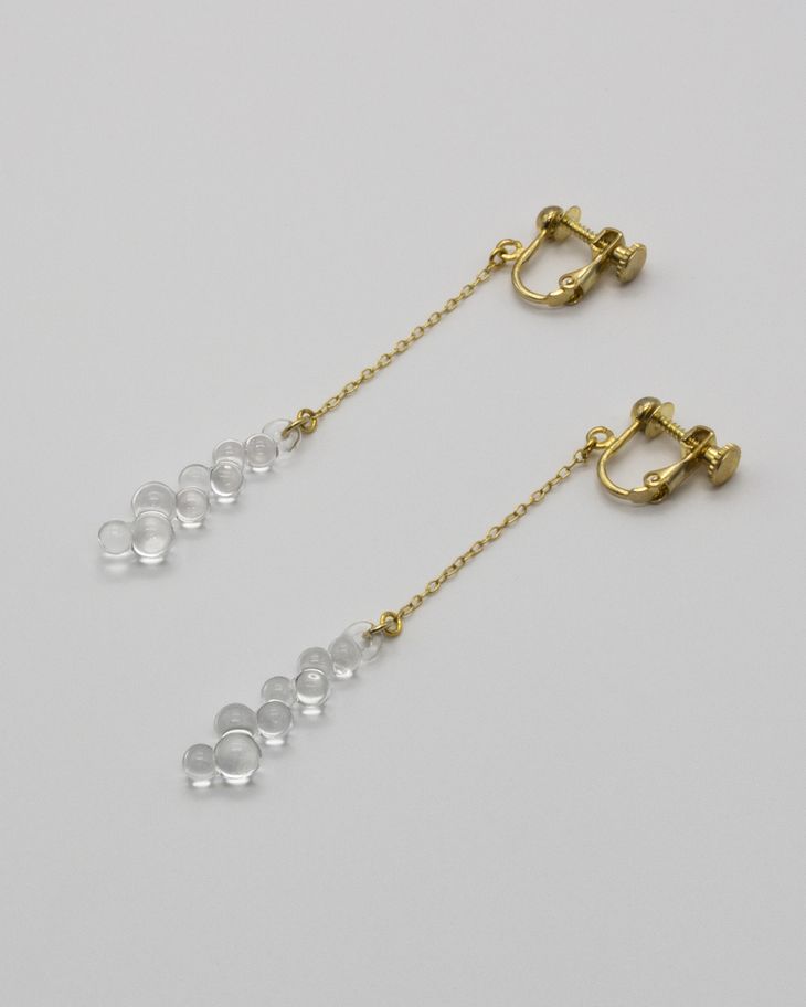 【ふるさと納税】＼選べる内容・セット／ HARIO アクセサリー グロス シリーズ イヤリング ピアス ネックレス ［HAW-G-002P］［HAW-G-P-K10］［HAW-G-001N］［HAW-G-003E］ | 耐熱 ガラス アクセサリー ハリオ _BD92 _BD93 _BD94 _DL07 _DL08 _FM50 - 画像2